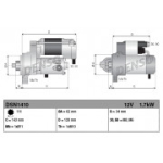 Starter DENSO DSN1410