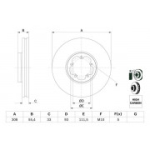 Piduriketas BOSCH 0 986 479 F46