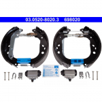 Piduriklotside komplekt ATE 03.0520-8020.3