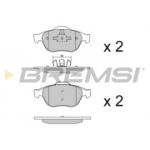 Piduriklotsi komplekt, ketaspidur BREMSI BP2970
