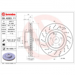 Piduriketas BREMBO 09.A353.11