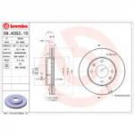 Piduriketas BREMBO 09.A352.10