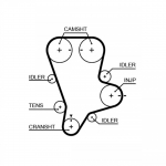 Hammasrihm GATES 5644XS