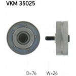 Seade ja juhtrull, soonrihm SKF VKM 35025