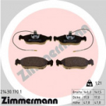 Piduriklotsi komplekt, ketaspidur ZIMMERMANN 21430.170.1