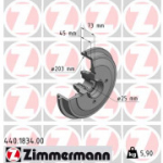 Piduritrummel ZIMMERMANN 440.1834.00