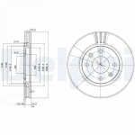 Piduriketas DELPHI BG2871