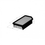 &Otilde;hufilter MAHLE ORIGINAL LX 2739