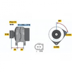 Generaator BOSCH 0 986 042 630