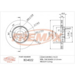 Piduriketas FREMAX BD-4022