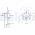 Piduriketas DELPHI BG9033RS