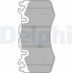 Piduriklotsi komplekt, ketaspidur DELPHI LP2187