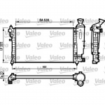 Radiaator, mootorijahutus VALEO 731526