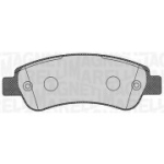 Piduriklotsi komplekt, ketaspidur MAGNETI MARELLI 363916060191