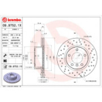 Piduriketas BREMBO 09.9752.1X