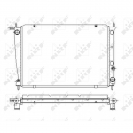 Radiaator, mootorijahutus NRF 53371