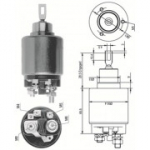 Magnetl&uuml;litus, starter MAGNETI MARELLI 940113050124