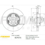 Piduriketas FREMAX BD-9076