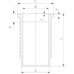 Silindrih&uuml;lss MAHLE ORIGINAL 061 WN 21 01