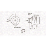 Generaator MAGNETI MARELLI 063731904010
