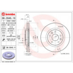 Piduriketas BREMBO 09.C545.11