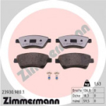 Piduriklotsi komplekt,ketaspidur ZIMMERMANN 23930.980.1