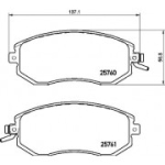 Piduriklotsi komplekt, ketaspidur BREMBO P 78 021X