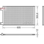 Kondensaator, kliimaseade DENSO DCN23041