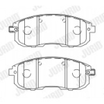 Piduriklotsi komplekt, ketaspidur JURID 573304J