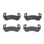 Piduriklotsi komplekt, ketaspidur BREMBO P 62 002