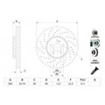 Piduriketas BOSCH 0 986 479 G38