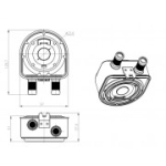 &Otilde;liradiaator, mootori&otilde;li NRF 31836