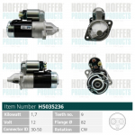 Starter HOFFER H5035236