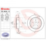 Piduriketas BREMBO 08.B029.10