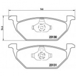 Piduriklotsi komplekt, ketaspidur BREMBO P 85 041