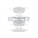 Piduriklotsi komplekt, ketaspidur ICER 181264