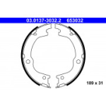 Piduriklotside komplekt, seisupidur ATE 03.0137-3032.2