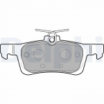 Piduriklotsi komplekt, ketaspidur DELPHI LP2503