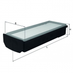 &Otilde;hufilter MAHLE ORIGINAL LX 2796/1