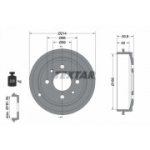 Piduritrummel TEXTAR 94014800