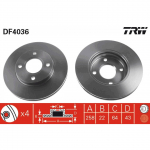 Piduriketas TRW DF4036