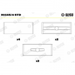 V&auml;ntv&otilde;lli laager GLYCO H1345/4 STD