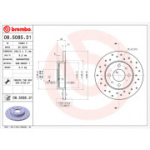Piduriketas BREMBO 08.5085.31