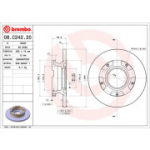 Piduriketas BREMBO 08.C242.20