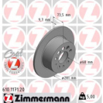 Piduriketas ZIMMERMANN 610.1171.20