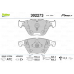 Piduriklotsi komplekt,ketaspidur VALEO 302273