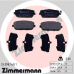 Piduriklotsi komplekt,ketaspidur ZIMMERMANN 24298.140.1
