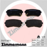 Piduriklotsi komplekt, ketaspidur ZIMMERMANN 25677.160.1