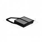 &Otilde;hufilter MAHLE ORIGINAL LX 1689