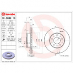 Piduriketas BREMBO 09.5082.10